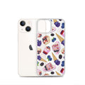 Sleek Berry iPhone® Clear Case featuring a protective design with flexible sides for easy access and durability.