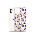 Berry iPhone® Clear Case showcasing a stylish design, offering protection from scratches and easy access to ports.