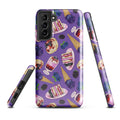 Berry Samsung® Tough Case showcases a vibrant design, offering durability and protection for your Samsung Galaxy S21 Plus.