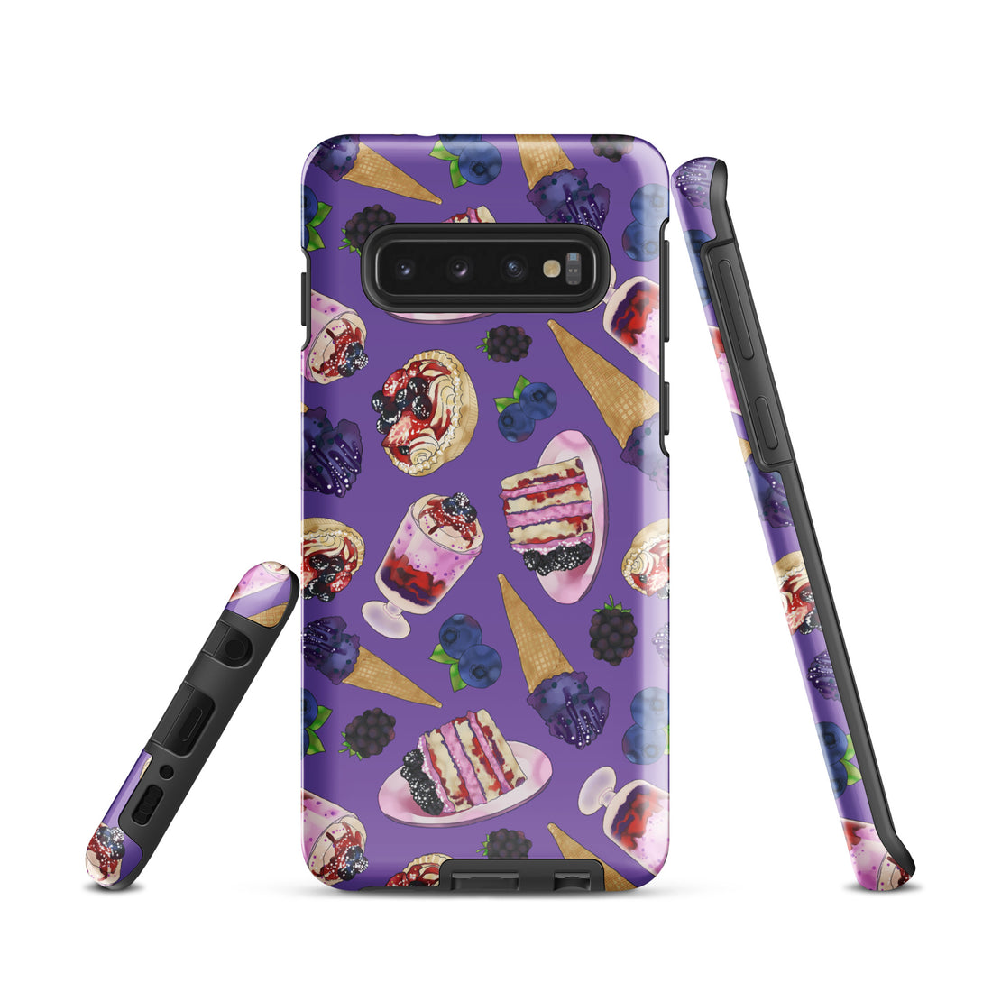Stylishly designed Berry Samsung® Tough Case with vibrant patterns, offering durability and protection for your phone.