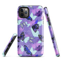 Stylish Butterfly iPhone® Tough Case features a durable dual-layer design for maximum protection and impact absorption.