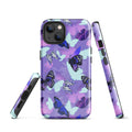 Stylish Butterfly iPhone® Tough Case with durable dual-layer design, perfect for protection and fashion.