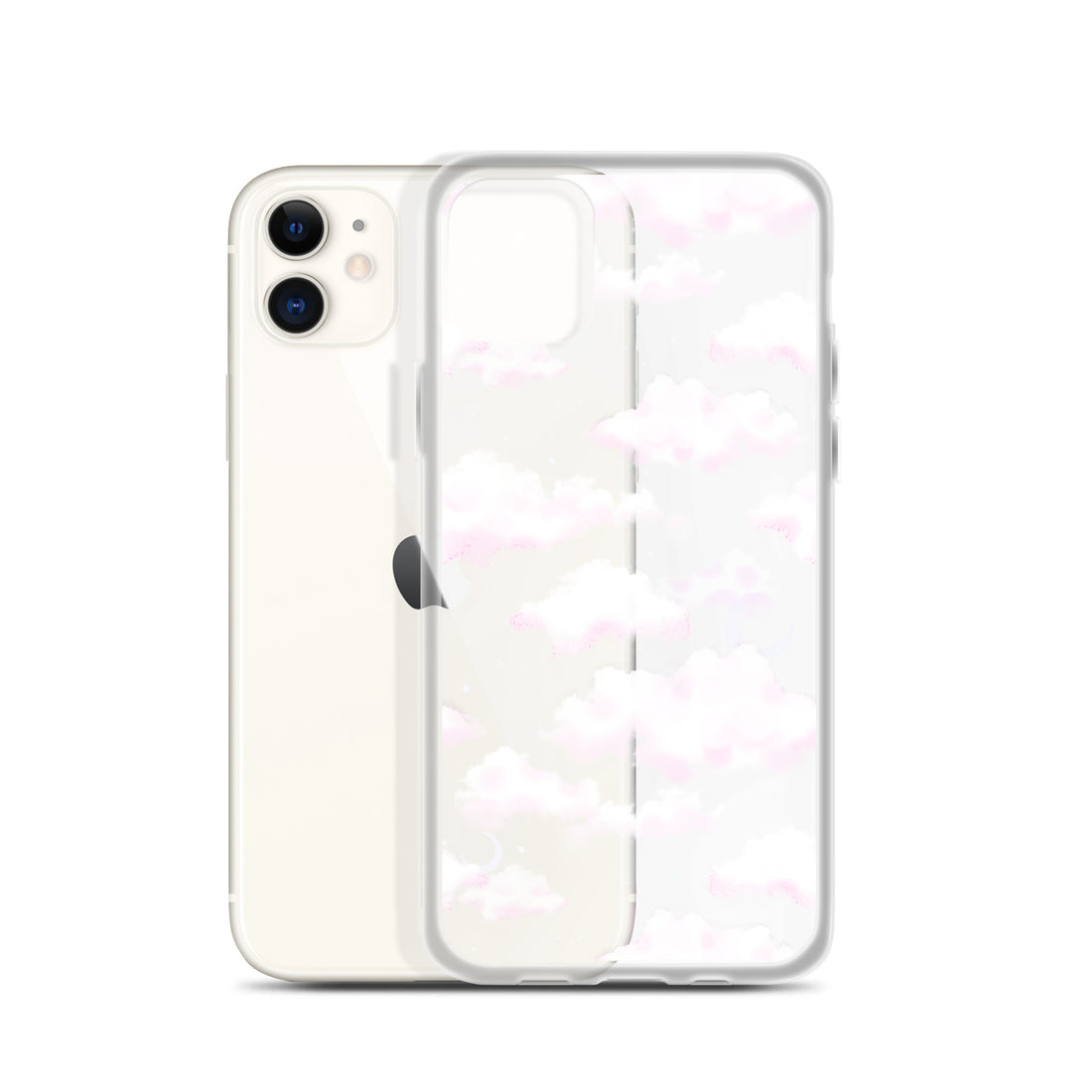 Protect your phone in style with the Cloudy Sky iPhone® Clear Case, designed for durability and ease of use.