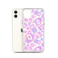 Stylishly protect your phone with the Gamer Girl iPhone® Clear Case, featuring a fun gaming-themed design.