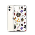 Gothic Tea Time iPhone® Clear Case showcases intricate designs, providing stylish protection for your device.