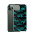 Higanbana iPhone Clear Case (Teal) - iPhone 11 Pro