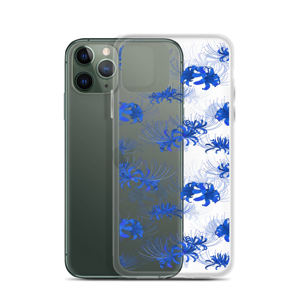 Higanbana iPhone Clear Case (Transparent Blue) - iPhone 11 Pro