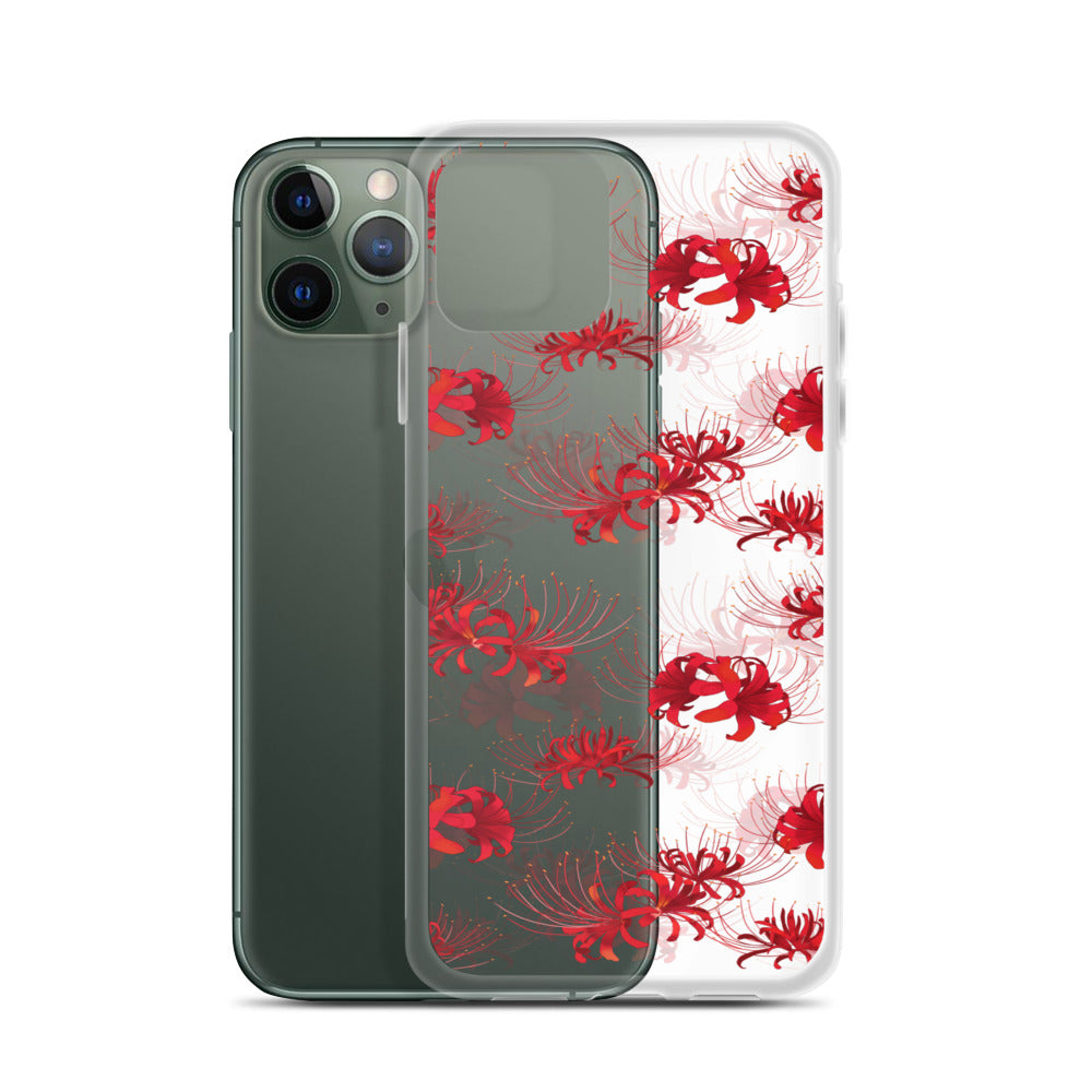 Higanbana iPhone Clear Case (Transparent Red) - iPhone 11 Pro