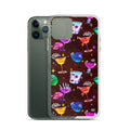 Monster Party iPhone Clear Case (Dark Sienna) - iPhone 11 Pro