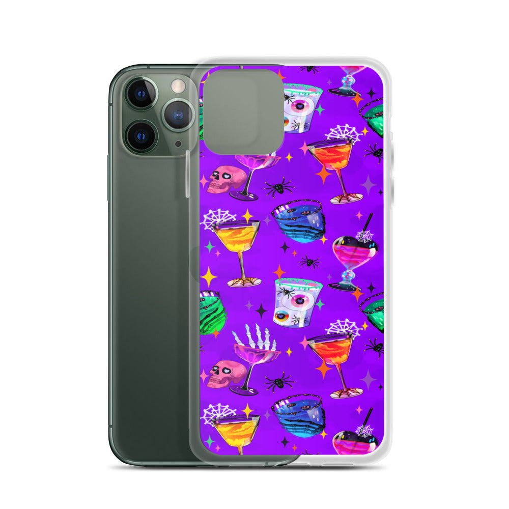 Monster Party iPhone Clear Case (Vivid Violet) - iPhone 11 Pro