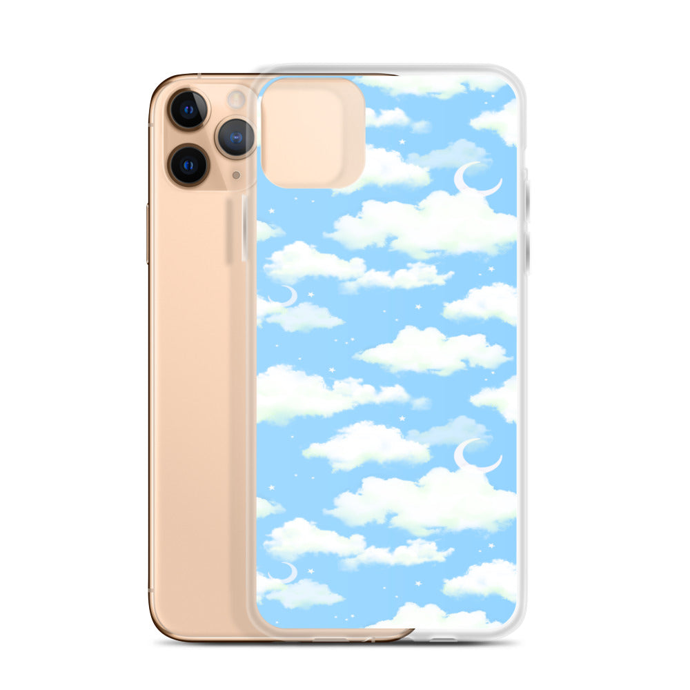 Cloudy Sky iPhone Clear Case (Blue) - iPhone 11 Pro Max