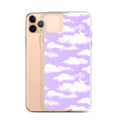 Cloudy Sky iPhone Clear Case (Lavender) - iPhone 11 Pro Max
