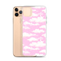 Cloudy Sky iPhone Clear Case (Pink) - iPhone 11 Pro Max