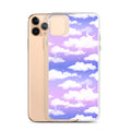 Cloudy Sky iPhone Clear Case (Purple Gradient) - iPhone 11 Pro Max