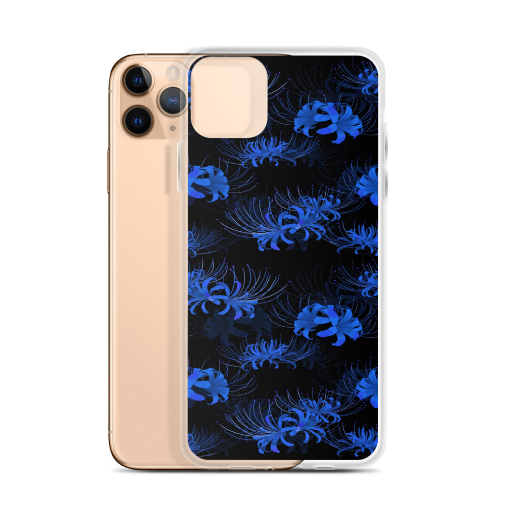 Higanbana iPhone Clear Case (Blue) - iPhone 11 Pro Max