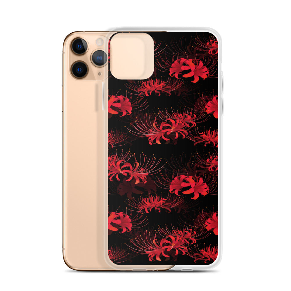 Higanbana iPhone Clear Case (Red) - iPhone 11 Pro Max