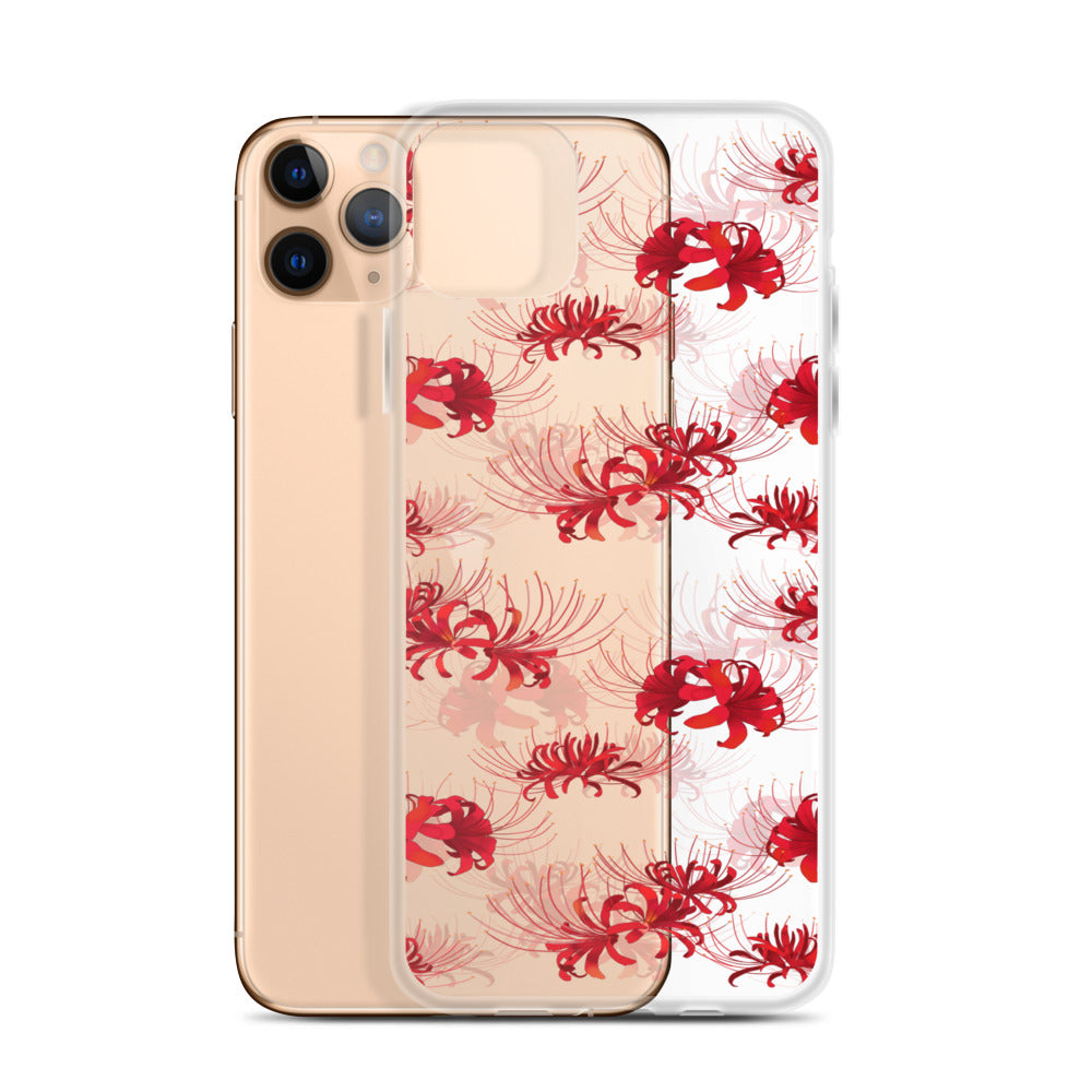 Higanbana iPhone Clear Case (Transparent Red) - iPhone 11 Pro Max