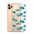 Higanbana iPhone Clear Case (Transparent Teal) - iPhone 11 Pro Max