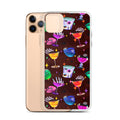Monster Party iPhone Clear Case (Dark Sienna) - iPhone 11 Pro Max