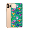 Monster Party iPhone Clear Case (Viridian) - iPhone 11 Pro Max