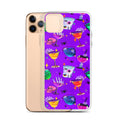 Monster Party iPhone Clear Case (Vivid Violet) - iPhone 11 Pro Max