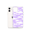 Cloudy Sky iPhone Clear Case (Lavender) - iPhone 12 mini