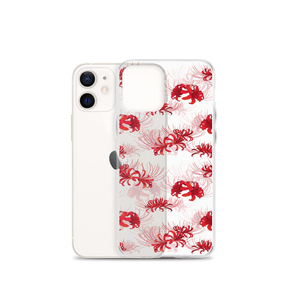 Higanbana iPhone Clear Case (Transparent Red) - iPhone 12 mini