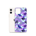 Butterfly iPhone Clear Case (Purple) - iPhone 12 mini