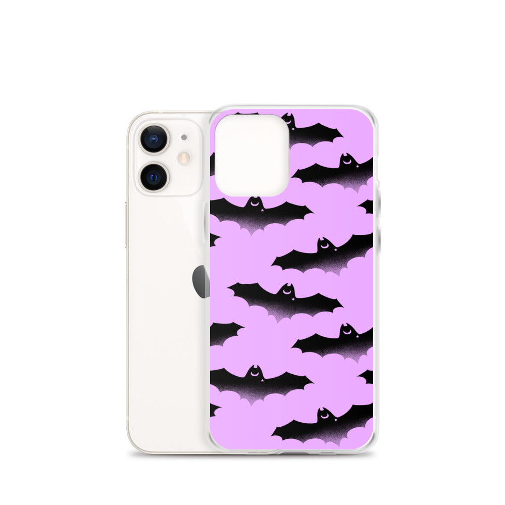 Aensland iPhone Clear Case (Black/Pink) - iPhone 12 mini