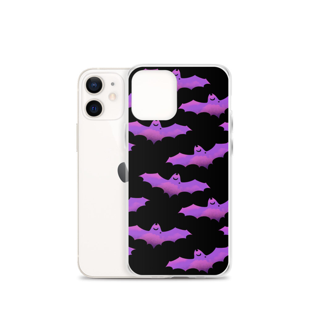 Aensland iPhone Clear Case (Pink/Black) - iPhone 12 mini