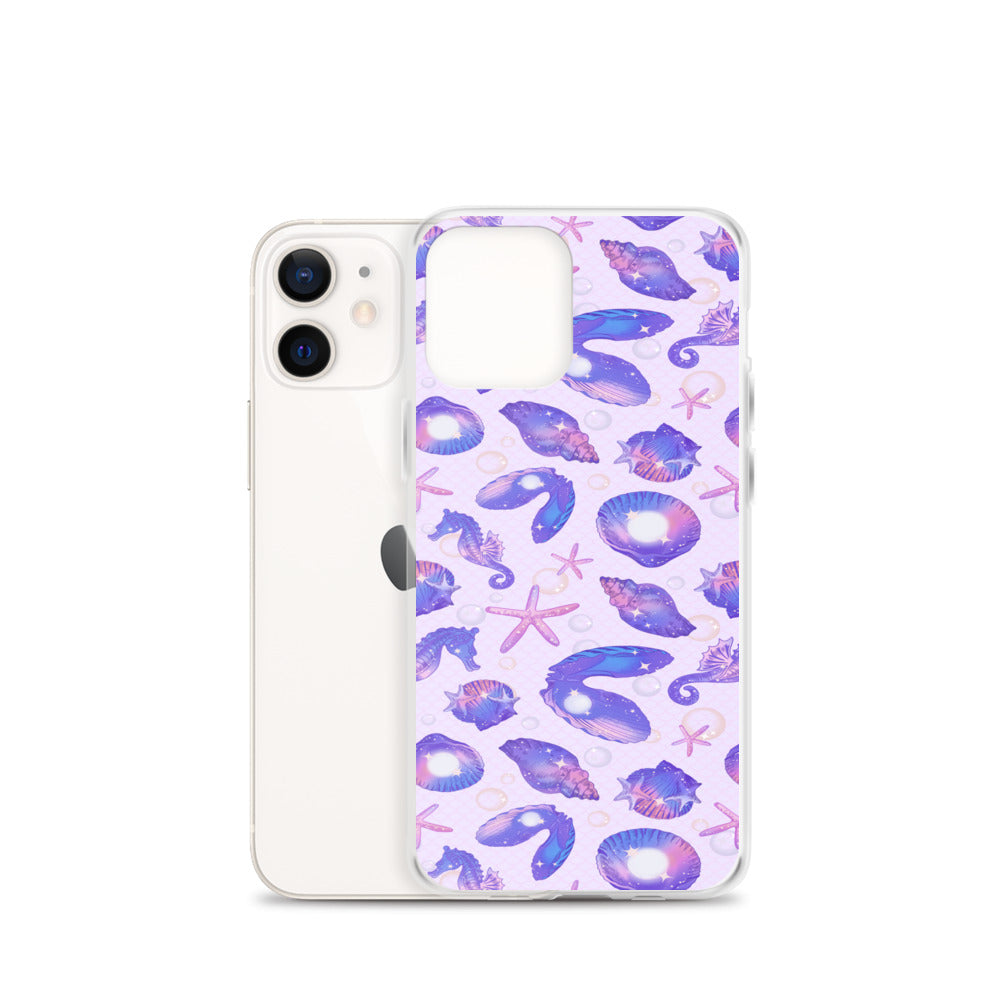 Sea Princess iPhone Clear Case (Indigo) - iPhone 12 mini