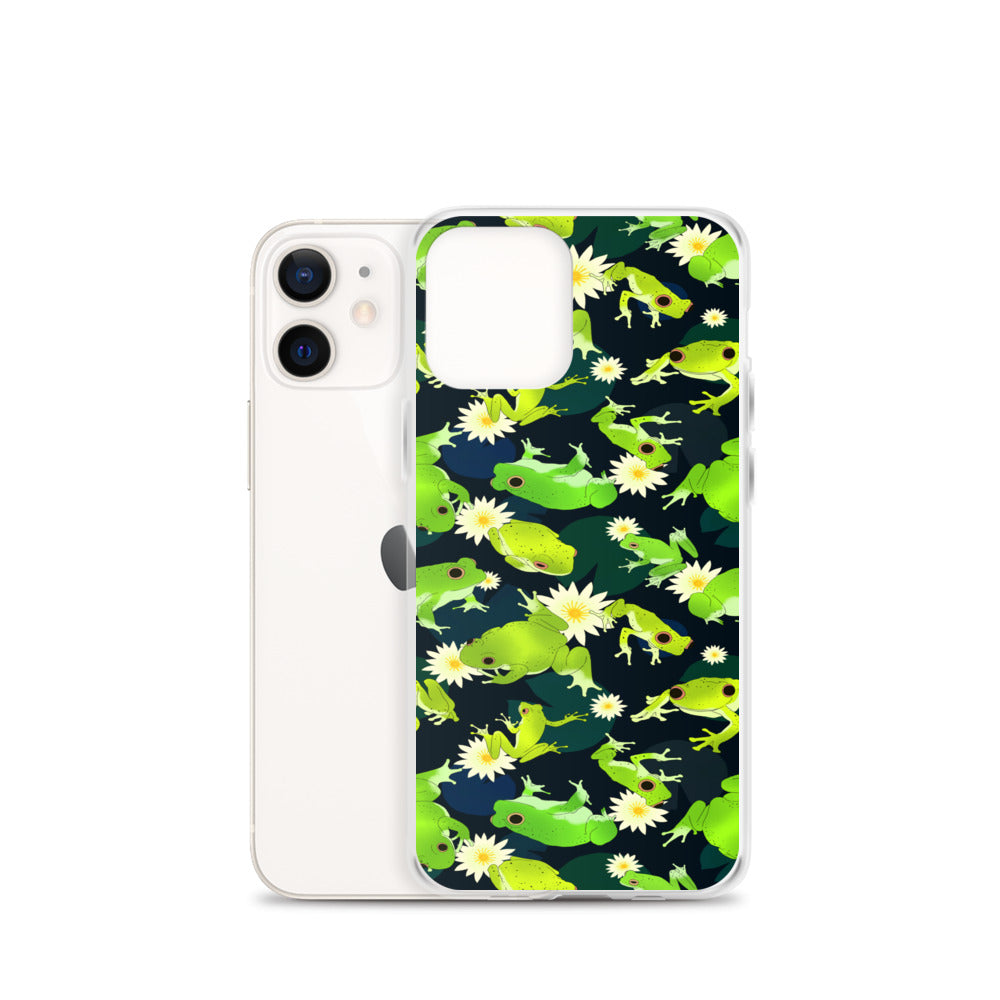 Kero-kero iPhone Clear Case (Blue) - iPhone 12 mini