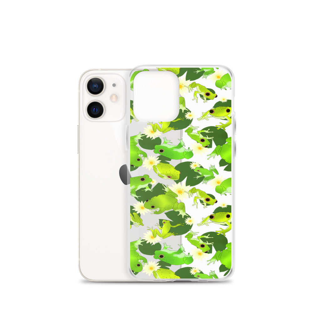 Kero-kero iPhone Clear Case (Transparent Blue) - iPhone 12 mini