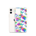 Enchanted Rose (Transparent) iPhone Clear Case (Rainbow) - iPhone 12 mini