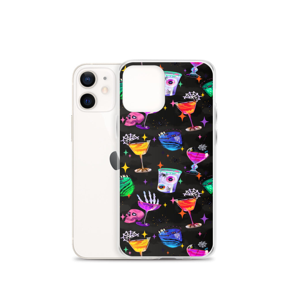 Monster Party iPhone Clear Case (Eerie Black) - iPhone 12 mini