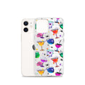 Monster Party iPhone Clear Case (Transparent) - iPhone 12 mini