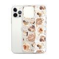 Café iPhone® Clear Case showcases a delightful design, perfect for any outfit while protecting your device.