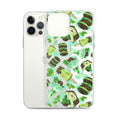 Choco Mint iPhone® Clear Case features a vibrant design, protecting your phone from scratches and dirt effortlessly.