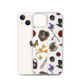 Gothic Tea Time iPhone® Clear Case featuring whimsical designs and durable protection for your phone. Stylish and functional.