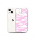 Cloudy Sky iPhone Clear Case (Pink) - iPhone 13 mini