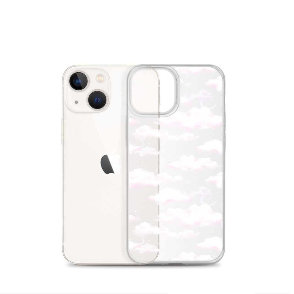 Cloudy Sky iPhone Clear Case (Transparent) - iPhone 13 mini