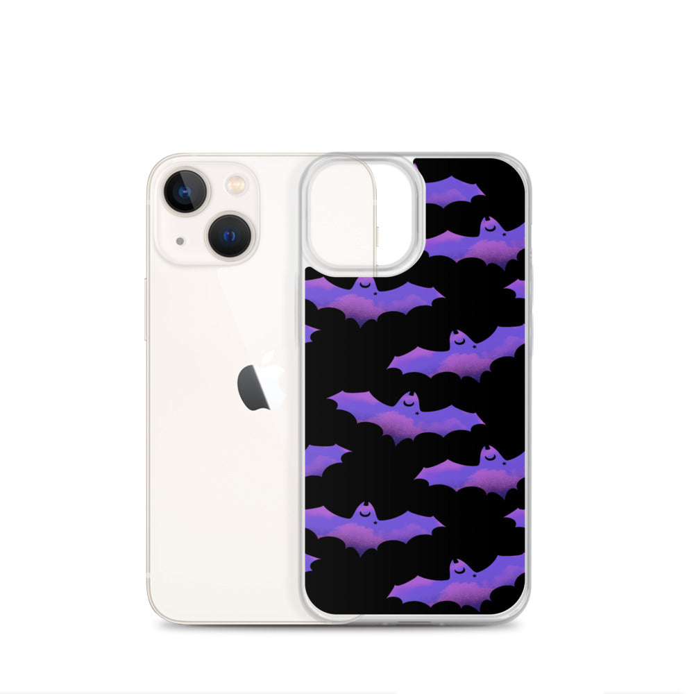 Morrigan iPhone Clear Case (Purple/Black) - iPhone 13 mini