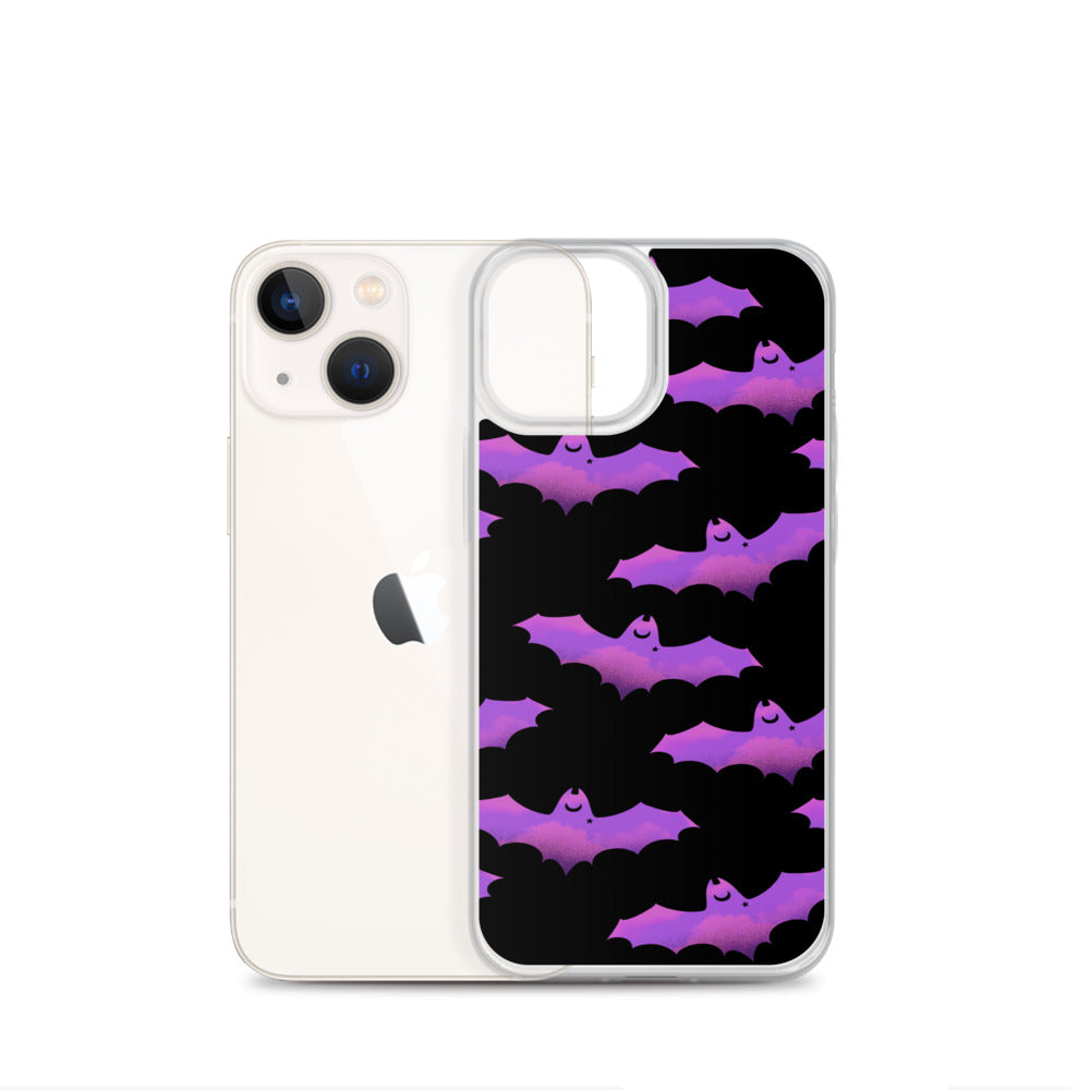 Aensland iPhone Clear Case (Pink/Black) - iPhone 13 mini