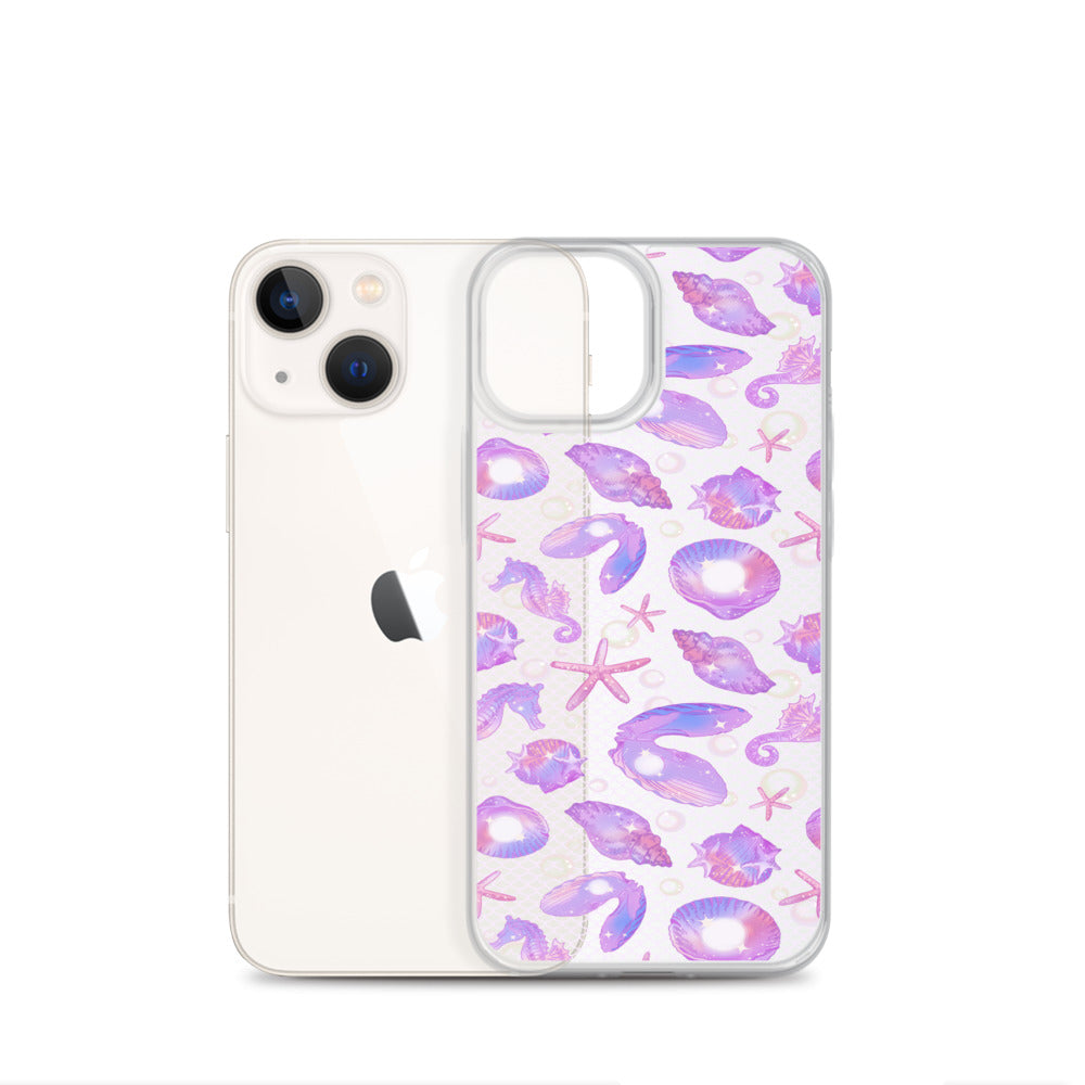 Sea Princess iPhone Clear Case (Transparent Pink) - iPhone 13 mini