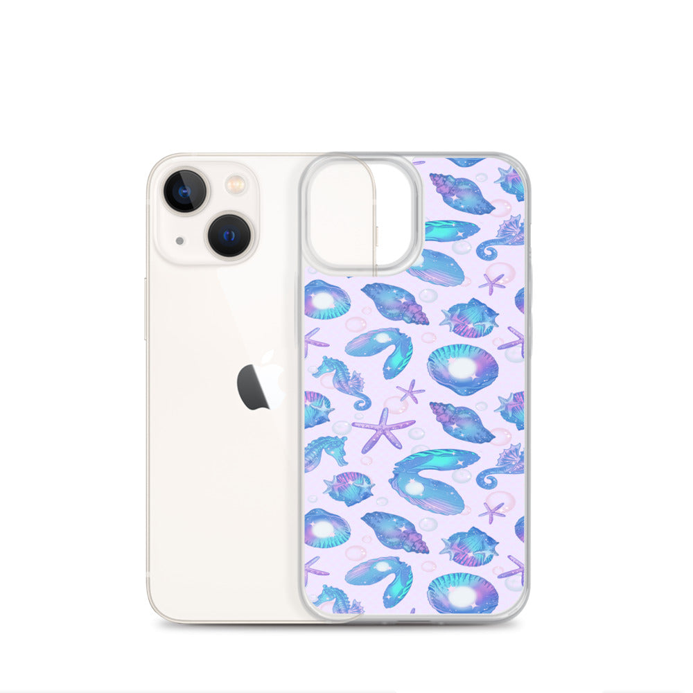 Sea Princess iPhone Clear Case (Turquoise) - iPhone 13 mini