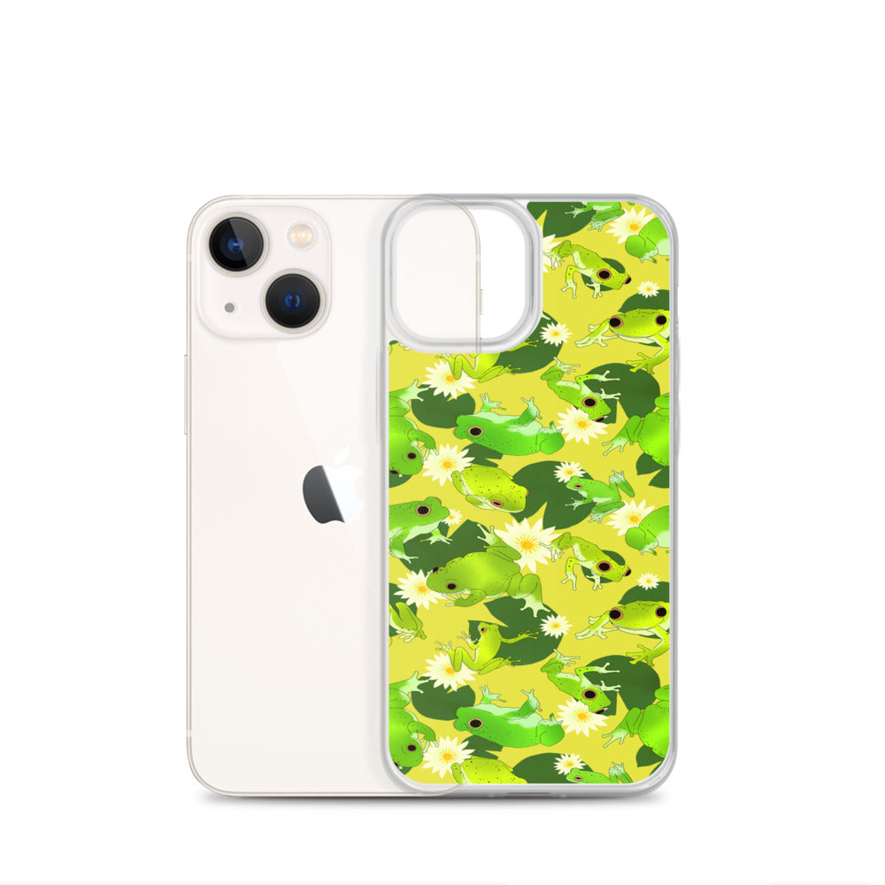 Kero-kero iPhone Clear Case (Yellow) - iPhone 13 mini