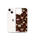 Royal Cookie iPhone Clear Case (Chocolate) - iPhone 13 mini