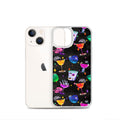Monster Party iPhone Clear Case (Eerie Black) - iPhone 13 mini
