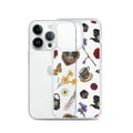 Gothic Tea Time iPhone® Clear Case features elegant designs, offering stylish protection for your device against daily wear.