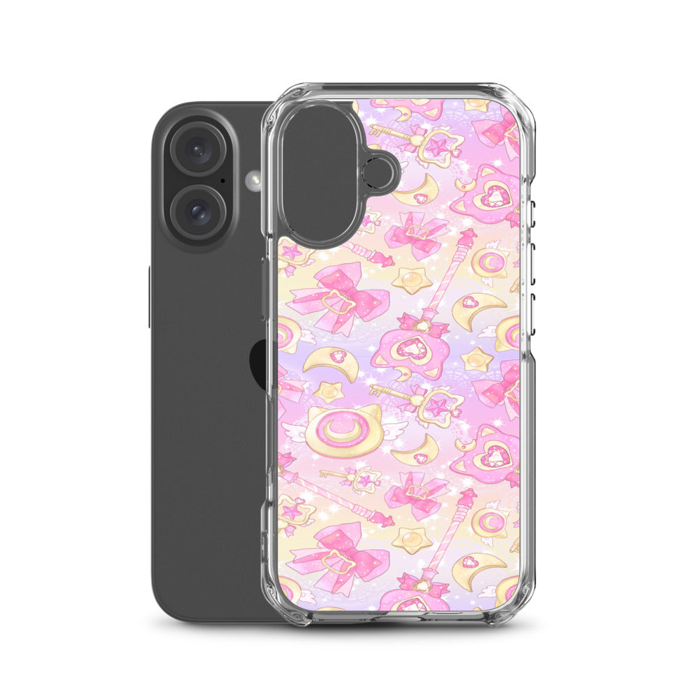 Magical Girl iPhone Clear Case (Pink) - iPhone 16